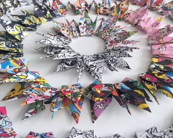 32 Tokidoki Origami Paper Cranes