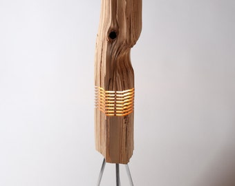 Modern Lighting Wood Light Sculpture