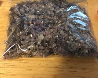 Amethyst short pre-strung pieces