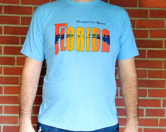 1980's Florida t-shirt Panama City Beach vintage vacation tee XL