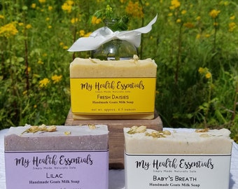 Spring Goats Milk Soaps - Handmade
