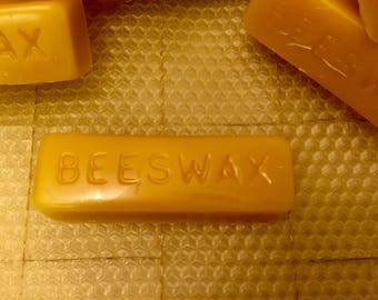 100% Pure Kansas Beeswax // 1 ounce bar