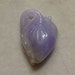 Genuine Lavender Jade Pendant, Type A Lavender Jadeite, Small Lavender Jade Pendant, Peach Jade Pendant, Lavender Jade Pendant