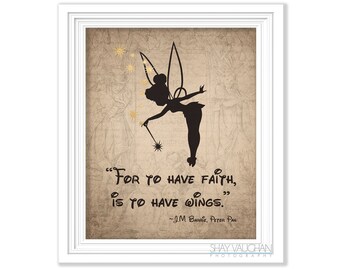 Peter Pan Quote J M Barrie Disney You Know that Place