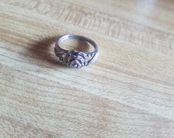 Handmade Brass Ring In Silver Plated - P4305-17 main image 1