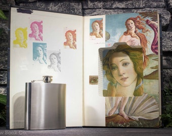 Hollow Book Safe and Hip Flask– Vintage 1979 - Bookmaking