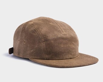 5-Panel Camp Hat | Waxed Canvas | Otter Wax | Tan