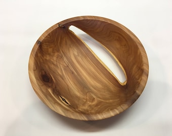Red Cedar Wood Bowl Hand Turned Wood Bowl Rustic Food Safe