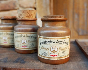 Vintage Amora - Vintage mustard - pot