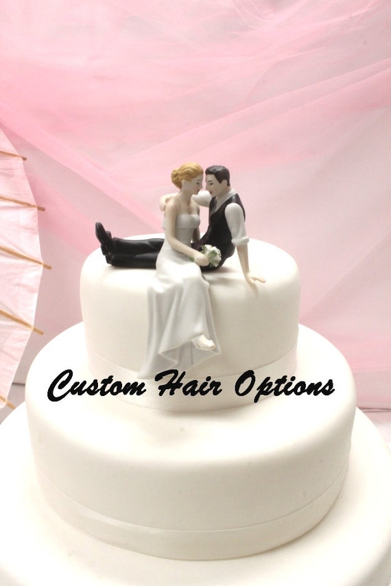 Look Of Love Couple Romantic Wedding Cake Topper Look Of Love Couple Romantic Wedding Cake Topper