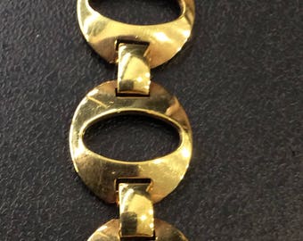 Rolled gold bracelet A*D
