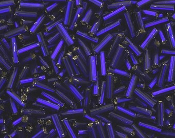 7MM Bugle Bead,Vintage Czechoslovakian Bugle Beads,Czech Bugle Beads,Item #: BUG041818