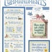 Friends Girlfriends Counted Cross Stitch Pattern THE TEN COMMANDMENTS Of The Sisterhood from Sue Hill Designs - 10.1" x 24.6" on 14/28 ct