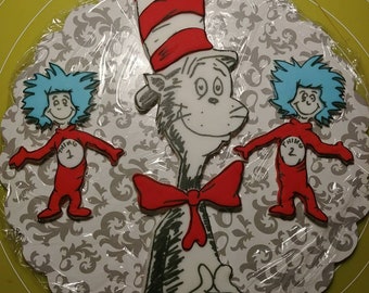 Dr seuss cake topper | Etsy