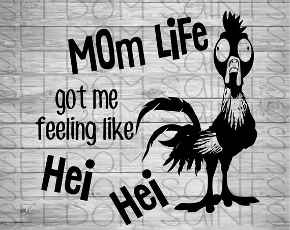 motherhood got me like hei hei