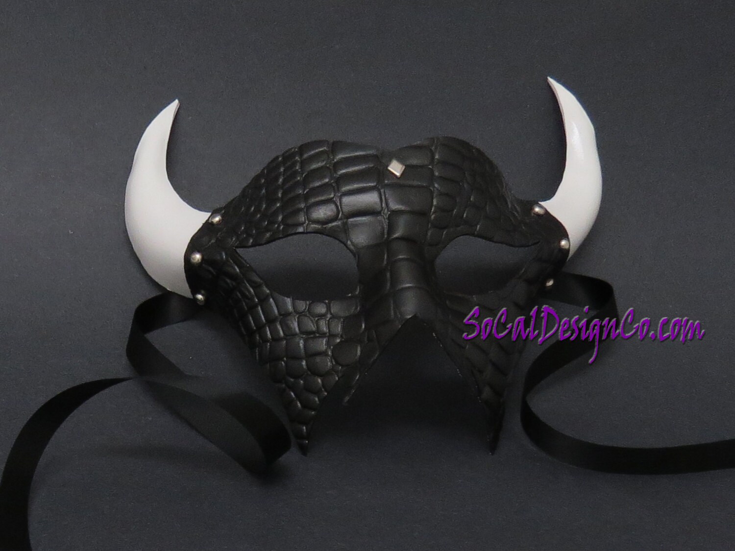 Leather Mask Black Leather Mask Mens Masquerade Mask