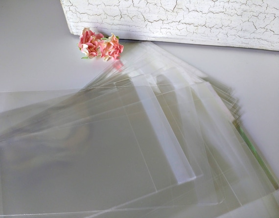 100 4x6 Clear Cellophane Bags Resealable