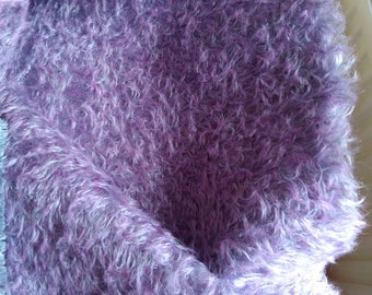 Stunning Dense Curly 20mm Lilac Tipped Mohair - Limited Edition