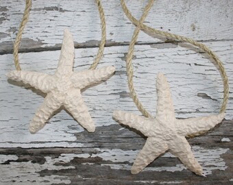 Curtain tie backs / drapery tiebacks / Curtain Tiebacks / Curtain holdbacks / window treatments / seaside decor / beach decor / starfish