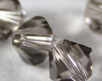 Swarovski Bicone Crystal Beads Xilion 5328 GREIGE - Available in 4mm and 6mm