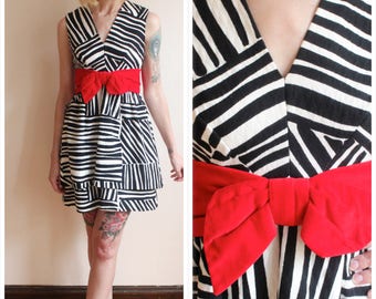 1960s Dress // Animal Print Party Dress // vintage 60s dress