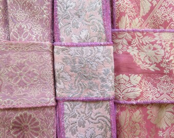 Pink Sari borders, Sari Trim SR575