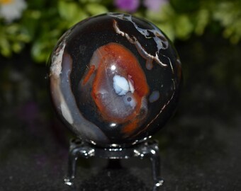 Multicolor Agate Sphere 54 MM, Agate Sphere