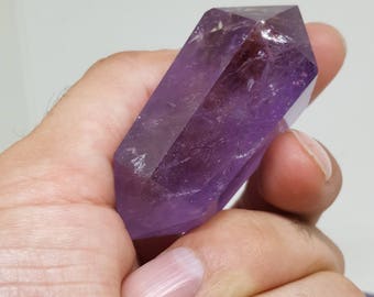 Double Terminated Amethyst Point
