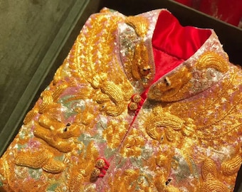 Chinese Traditional Wedding Dress 褂皇 - WD 10706