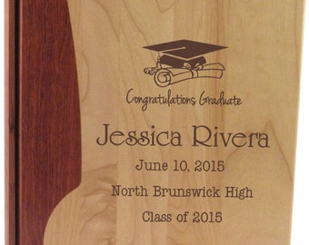 Wood Photo Album - Graduation Photos