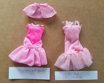 Wedding day Barbie fashions 1990 from accessory packs HTF