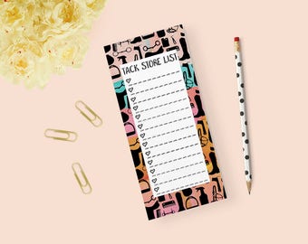 Tack Store Notepad, equestrian stationery, horse notepad, equestrian inspired holiday gift, onehorsethreads