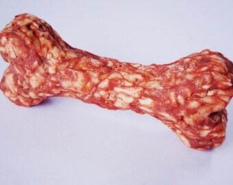 Dog Chew Bone Beef Flavoured Rawhide High Calcium Protein Low Fat Dog/Cat Treats