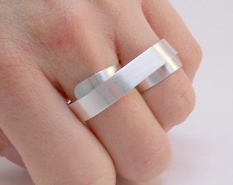 Sterling Silver Two Finger Ring