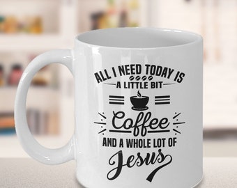 Christian coffee mug | Etsy