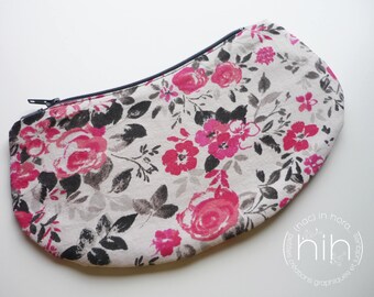 small pouch LuNa / "the flowering..." / clutch for small or large! /II - 43 a