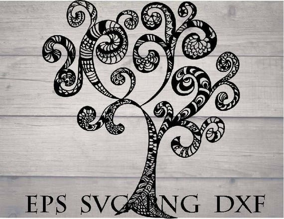 Free Free 284 Tree Mandala Cricut SVG PNG EPS DXF File