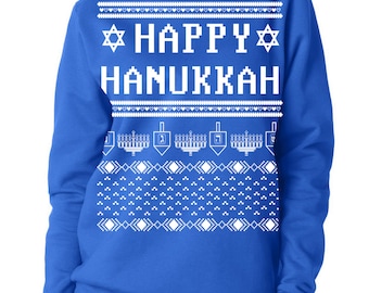 Ugly Hanukkah Women's Sweatshirt Sweater