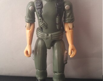FREE SHIPPING**1982 (v1) Breaker Gi Joe figure W/ Helmet & Headset