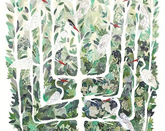 Espaliered - Larger Archival Print