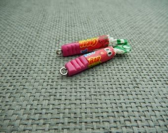 sweet set of 2 polymer clay charm
