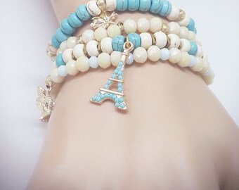 Bracelet Torkoois Paris Set of 4