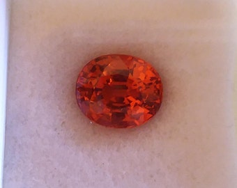 9.54ct. Mandarin Garnet