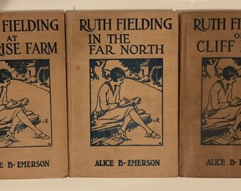 Set of three Ruth Fielding books