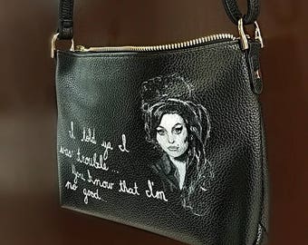 Custom made to order painted purse