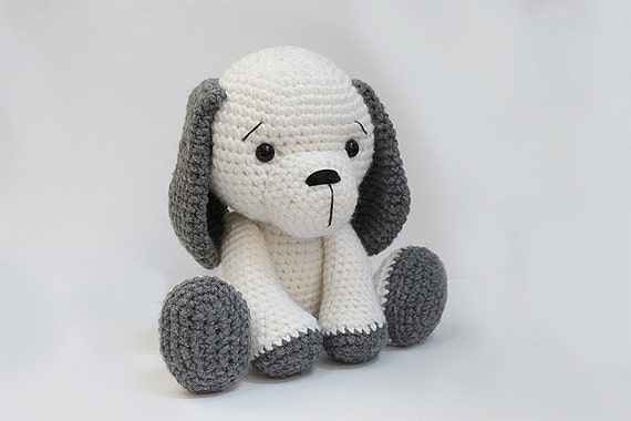 free crochet stuffed puppy pattern