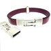 10 pairs Leather Bracelet Connectors , Leather Bracelet Clasps, for 10mm flat leather, Sterling silver plated, Antique Silver, zm478