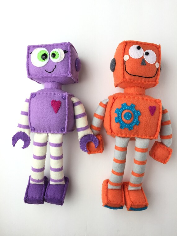 robot plush toys