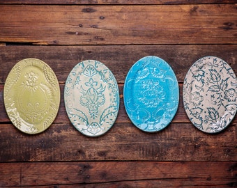 Apacuka ceramics oval bowl