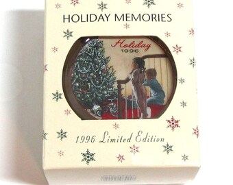 Holiday Memories 1996 Limited Edition Christmas Ornament Replica From Sears 1956 Wish book